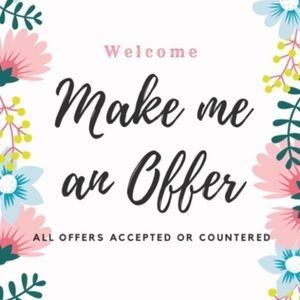 I only accept or counter offers ✨🌟